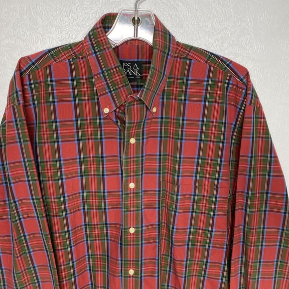 2 JOS A BANK Travelers Collection Shirts Size M - Picture 3 of 12